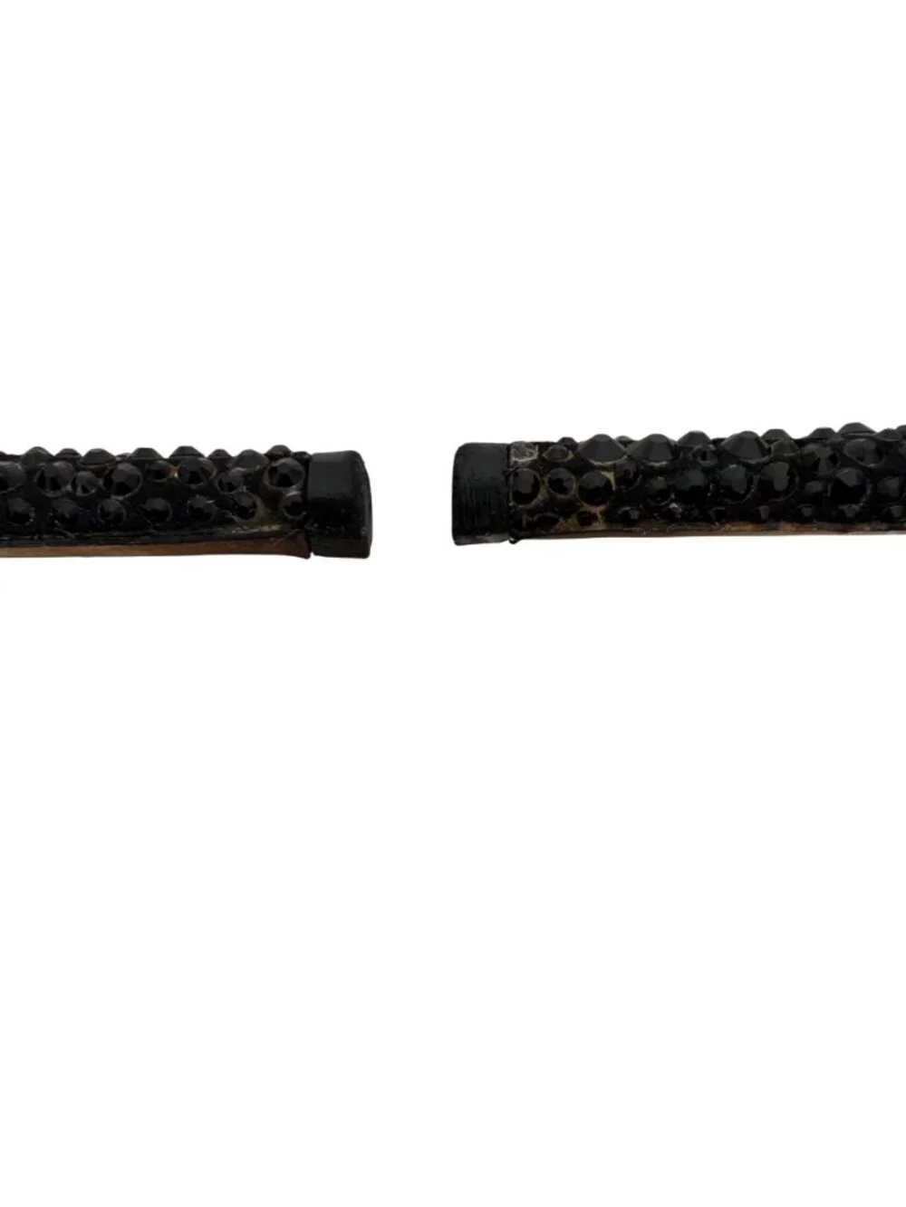 GUCCI Sofia Black Suede Crystal Embellished Heels Ankle Strap Platform Size 37 - Picture 8 of 16